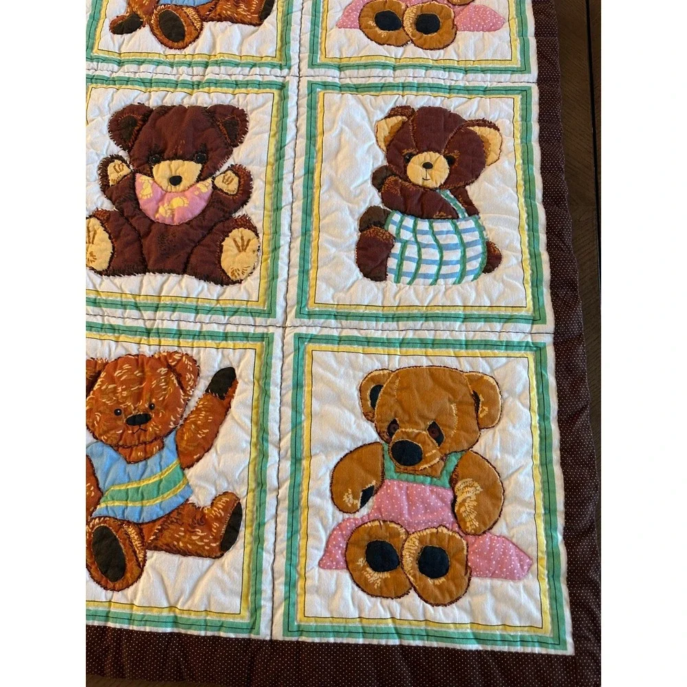 Handmade quilt measures